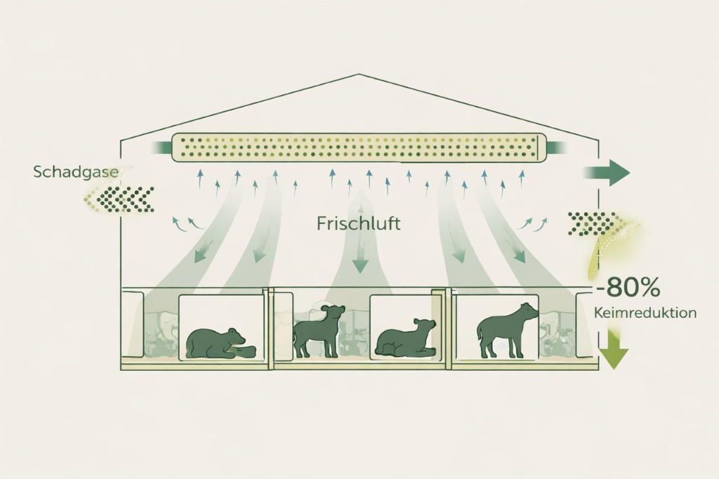 Schlauchbelüftung Diagramm